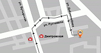 Схема проезда в АрендаАвто-влс